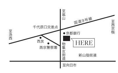 京都トヨペット＿桂店MAP