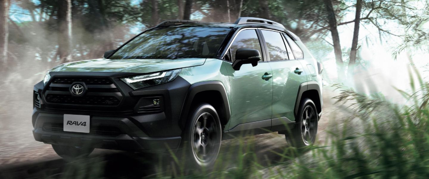 RAV4走行の様子