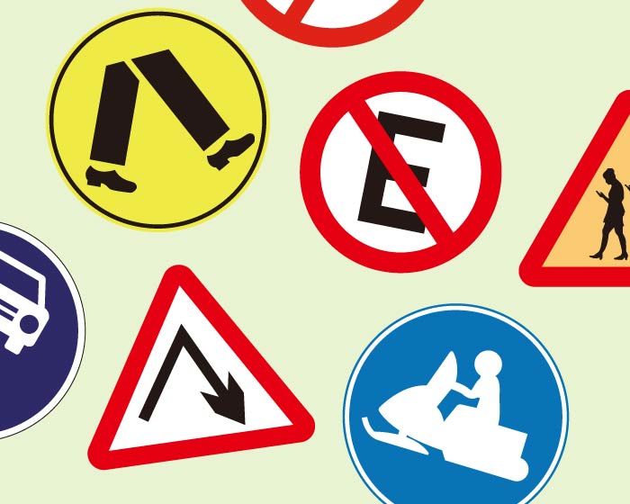 おもしろ道路標識クイズ vol.2 知ってる？世界の標識の意味