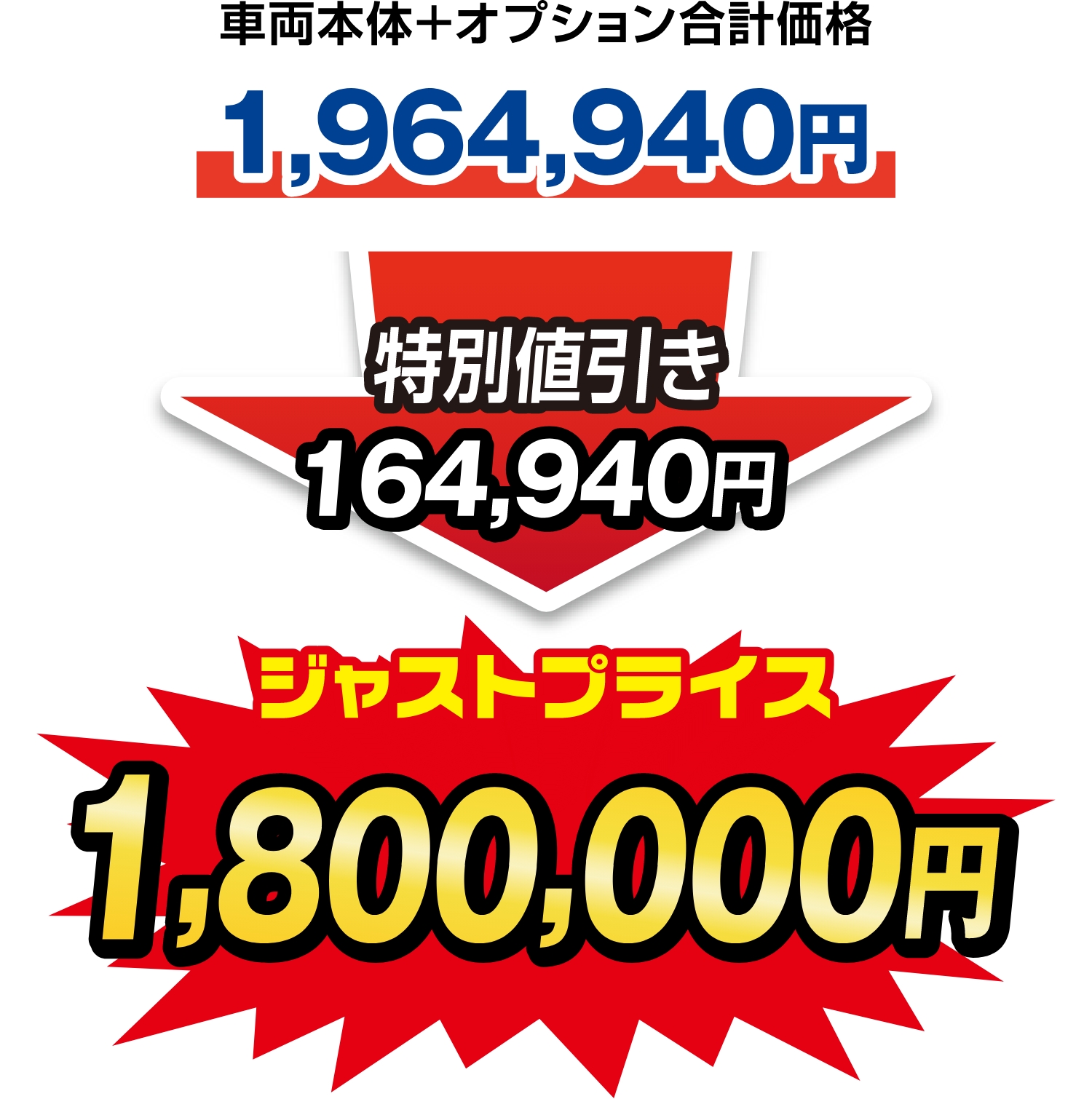 ジャストプライス1,800,000円