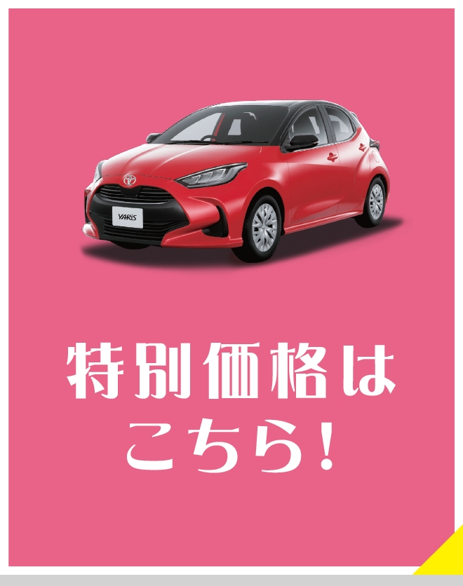 特別価格はこちら！