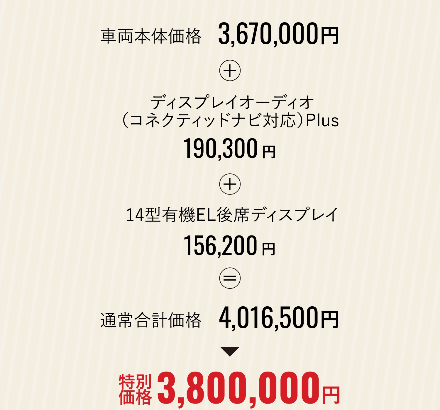 特別価格　3,800,000円