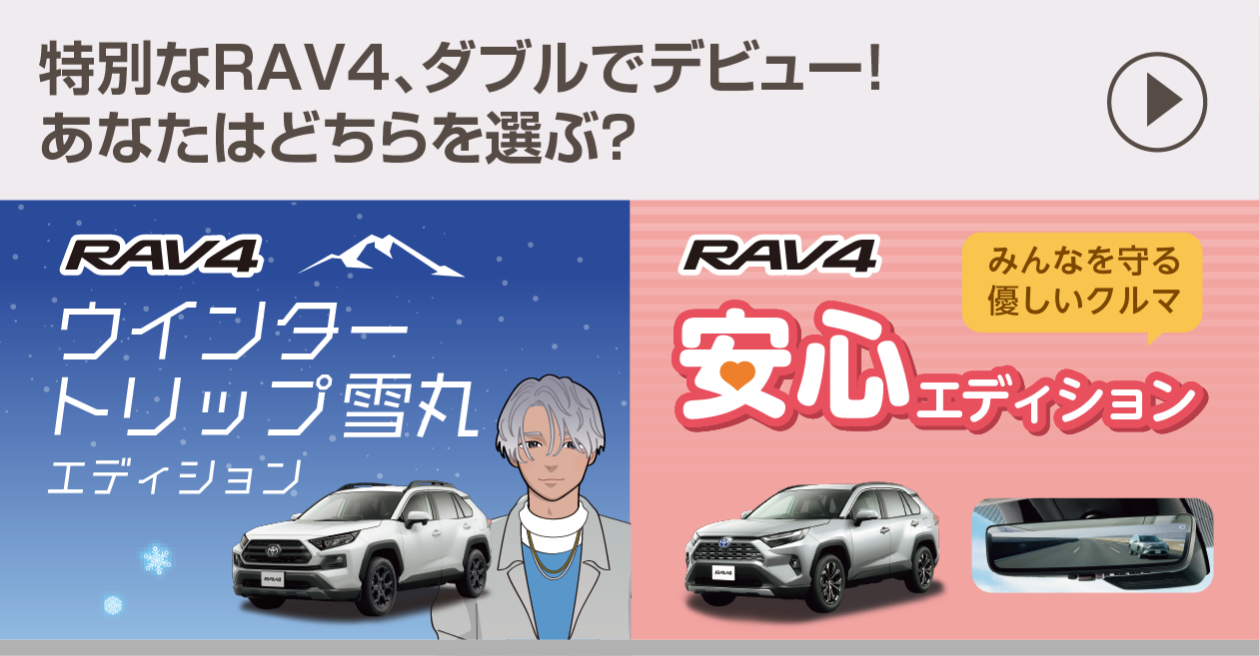 RAV4 ウインタートリップ雪丸エディション RAV4 安心エディション