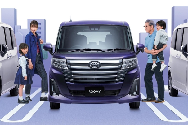 【モデル入り素材】駐車場イメージ　カスタムG-T